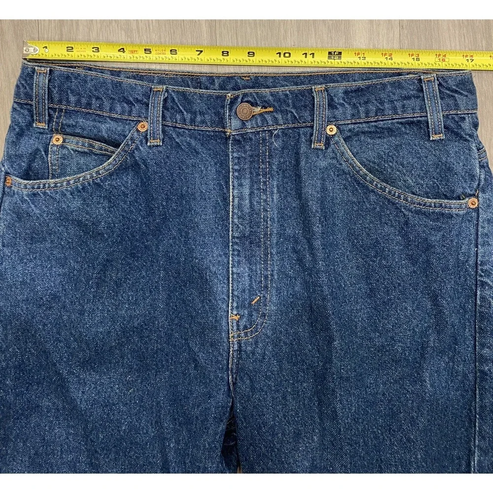 Vintage‎ Levis 505 Jeans Mens 36x32 Straight Leg Orange Tab Regular Fit Cotton